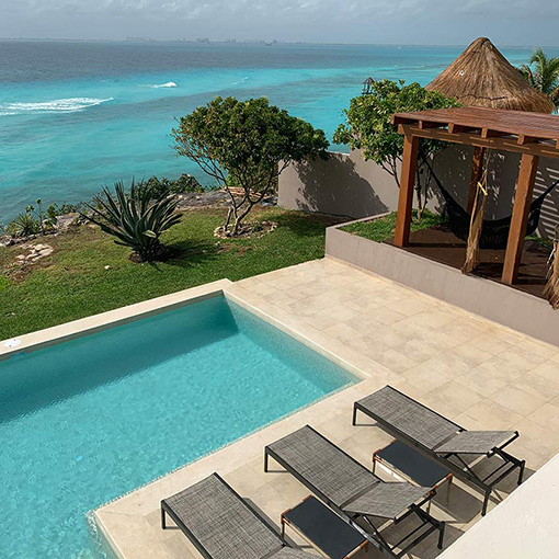 casa amarilla isla mujeres mexico luxury rentals