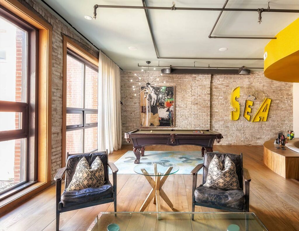 Illustration of Urban Loft Living With Pool And Gym Access